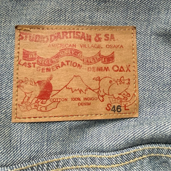 Studio D’Artisan | D4536U 1950'S Type II Denim Jacket - Picture 10 of 12